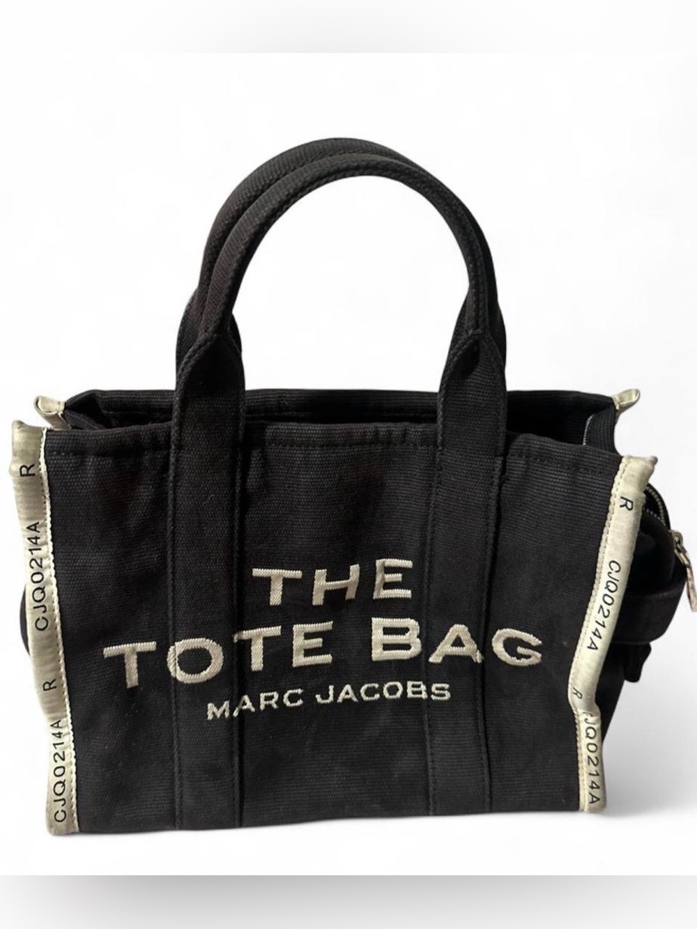 Marc Jacobs Black Canvas Tote